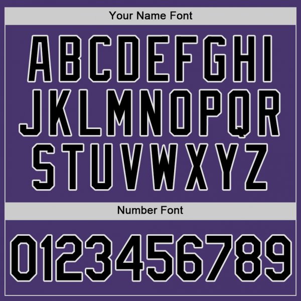 Preschool Custom Purple Black-Gray Authentic Baseball Jersey