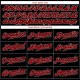 Preschool Custom Black Red-White Authentic Baseball Jersey